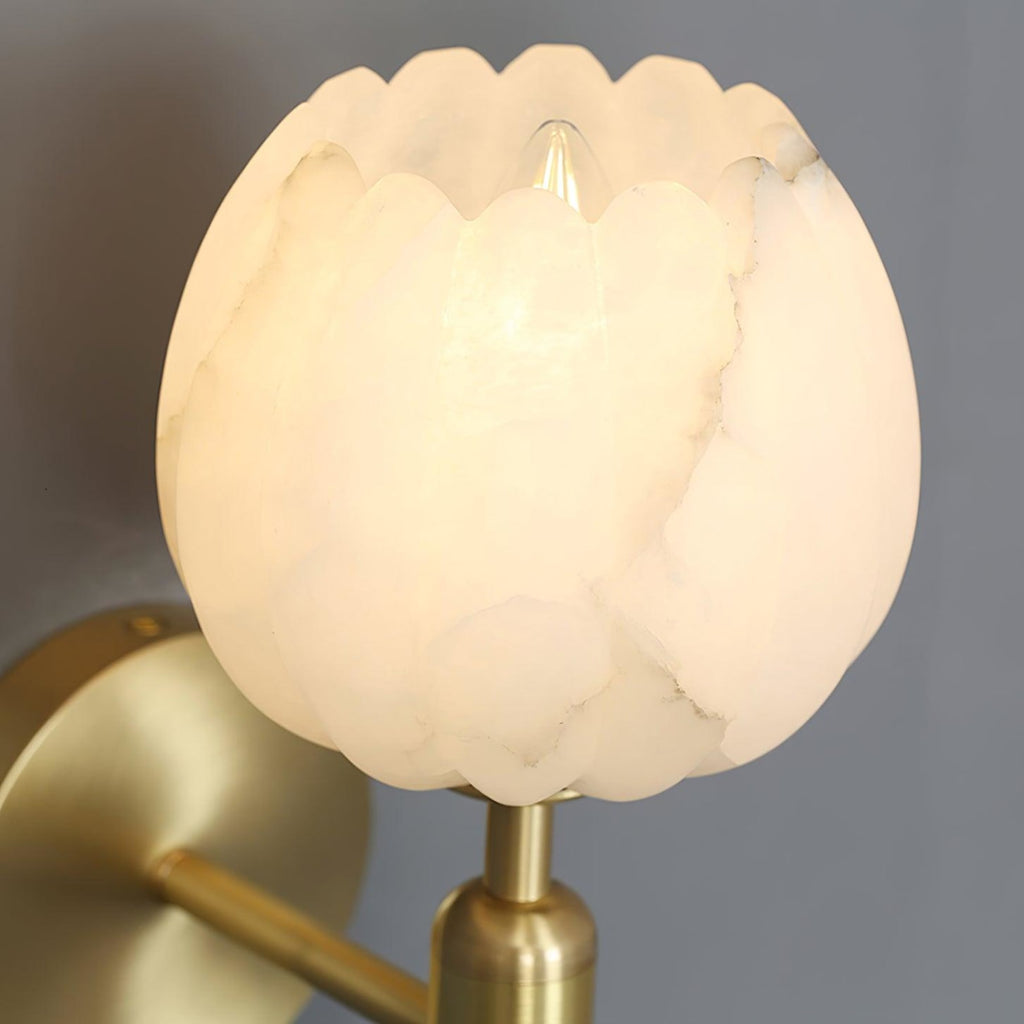 Contemporary Iron and Glass Wall Light With Dual Color Temperature — Greenwich Home & Living
