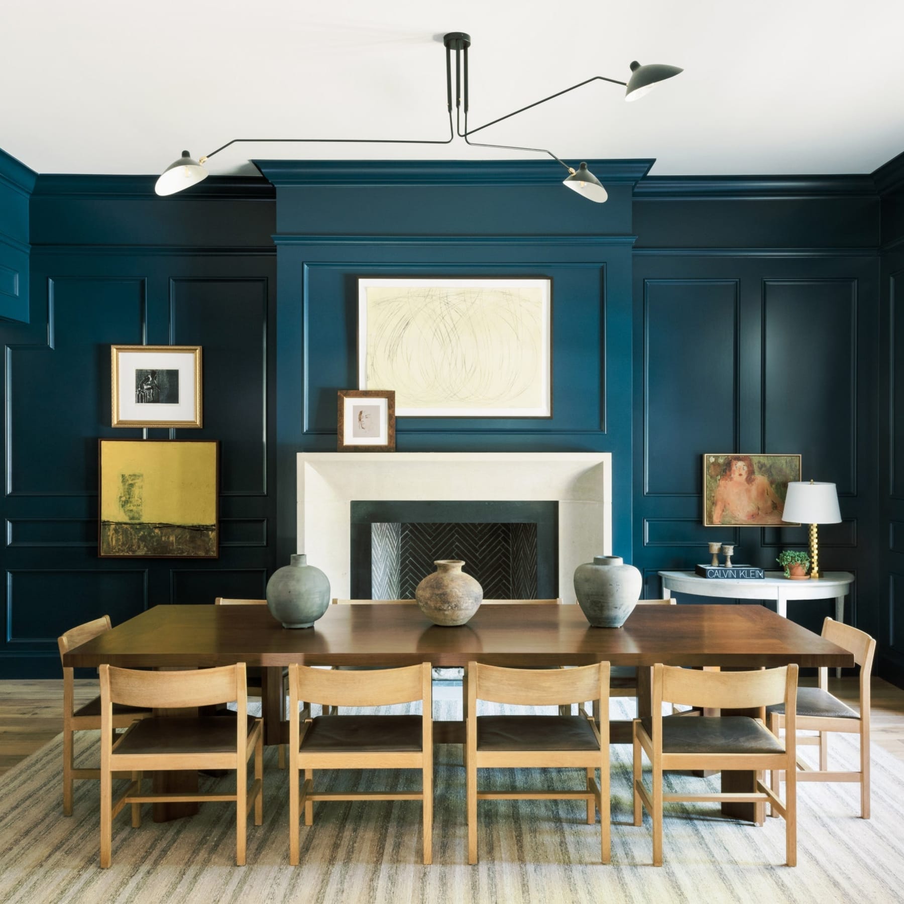 Modern Linear Metal Ceiling Light With Adjustable Color Temperature — Greenwich Home & Living