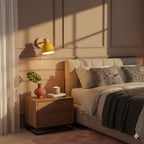 Scandinavian Wood Wall Light for Living Room and Bedroom — Greenwich Home & Living