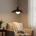 Scandinavian Wrought Iron Pendant Light With Tri-Color Lighting for Dining Room — Greenwich Home & Living