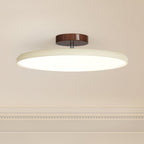Retro Metal Semi-Flush Mount Ceiling Light With Three-Color Light — Greenwich Home & Living