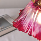 Retro Copper and Glass Pendant Light for Living Room — Greenwich Home & Living