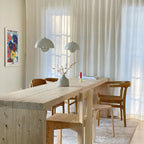 Modern Metal Pendant Light With Adjustable Color Temperature — Greenwich Home & Living