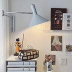 Retro Metal Wall Light With Tri-Color Lighting for Bedroom — Greenwich Home & Living