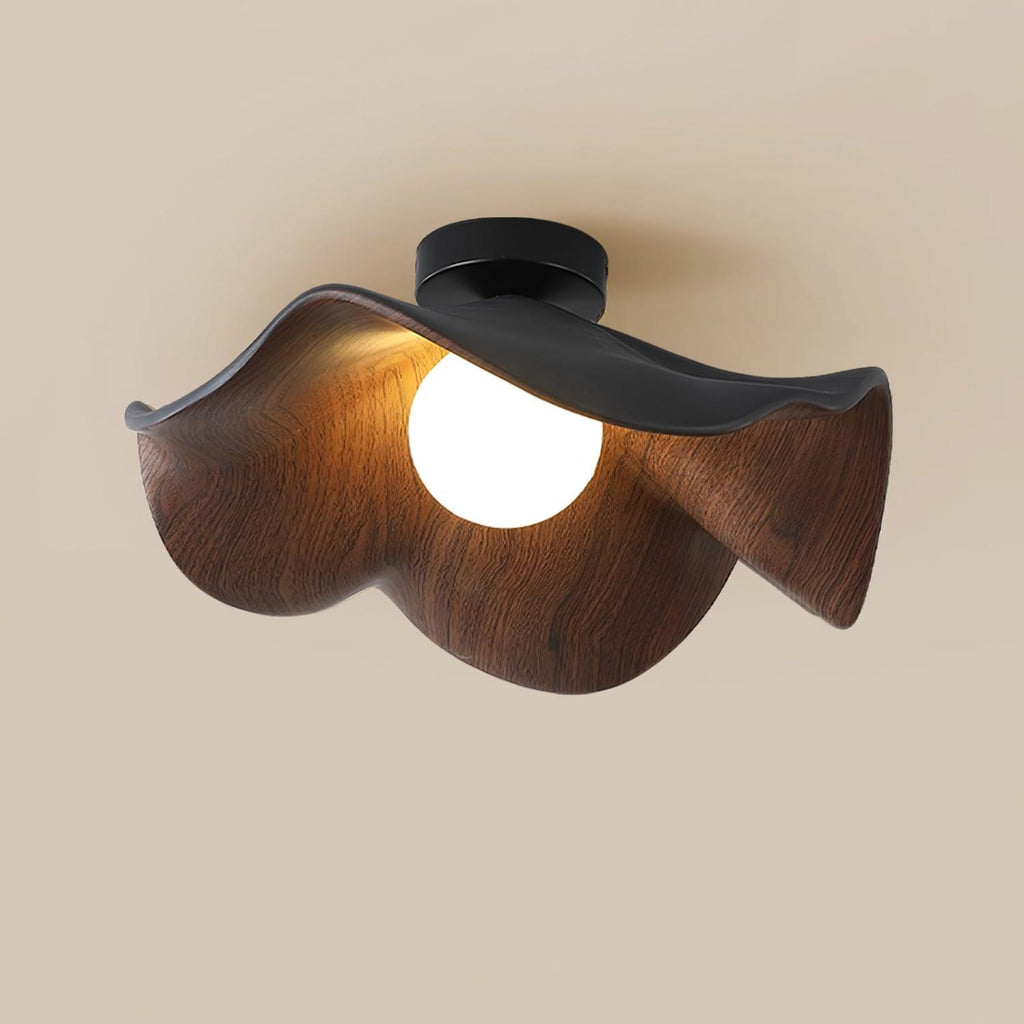 Scandinavian Resin Ceiling Light With Three-Color Light for Living Room — Greenwich Home & Living