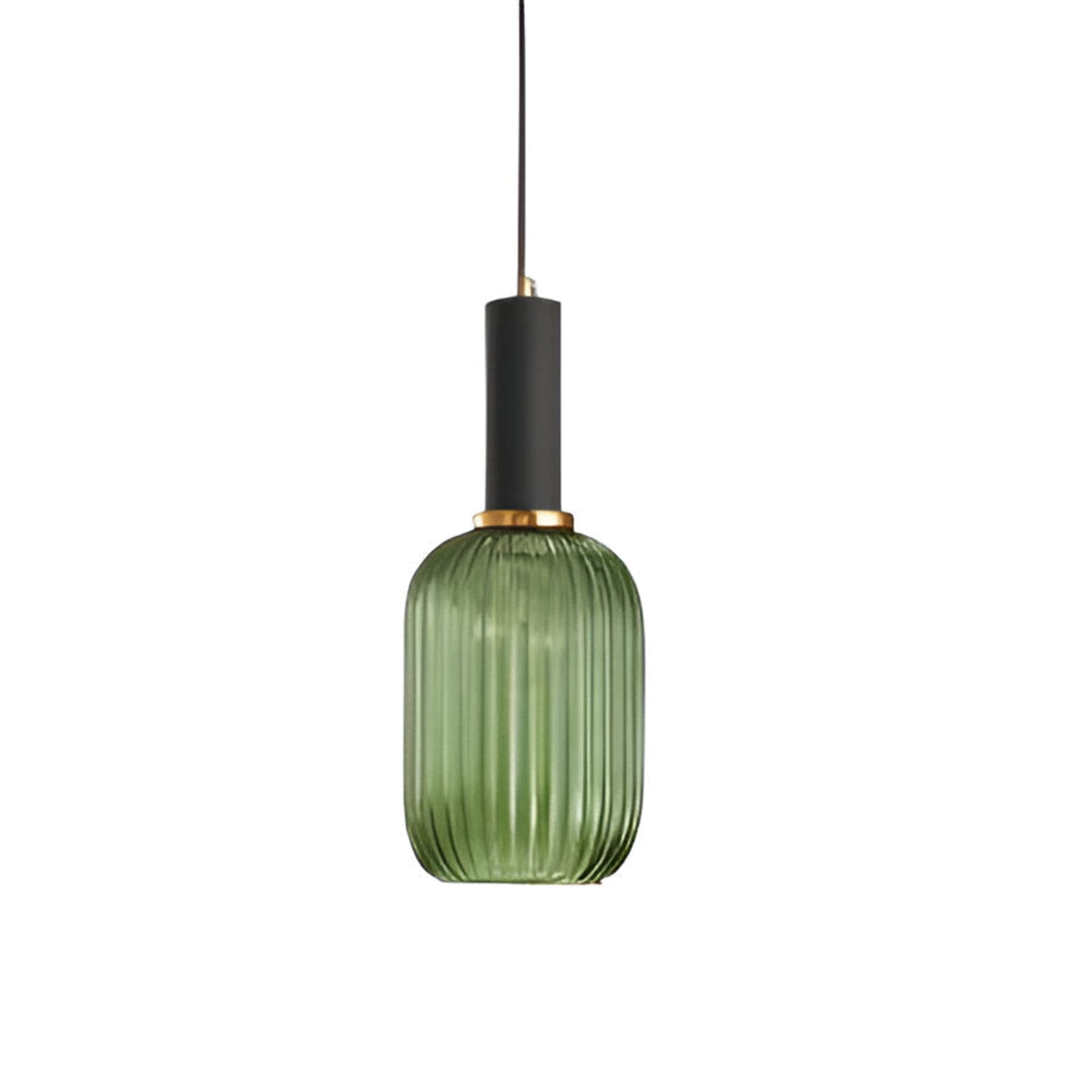 Contemporary Glass Pendant Light for Living and Dining Rooms in Green — Greenwich Home & Living