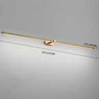 Minimalist Metal Wall Light With Adjustable Color Temperature — Greenwich Home & Living