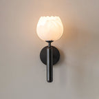 Contemporary Iron and Glass Wall Light With Dual Color Temperature — Greenwich Home & Living