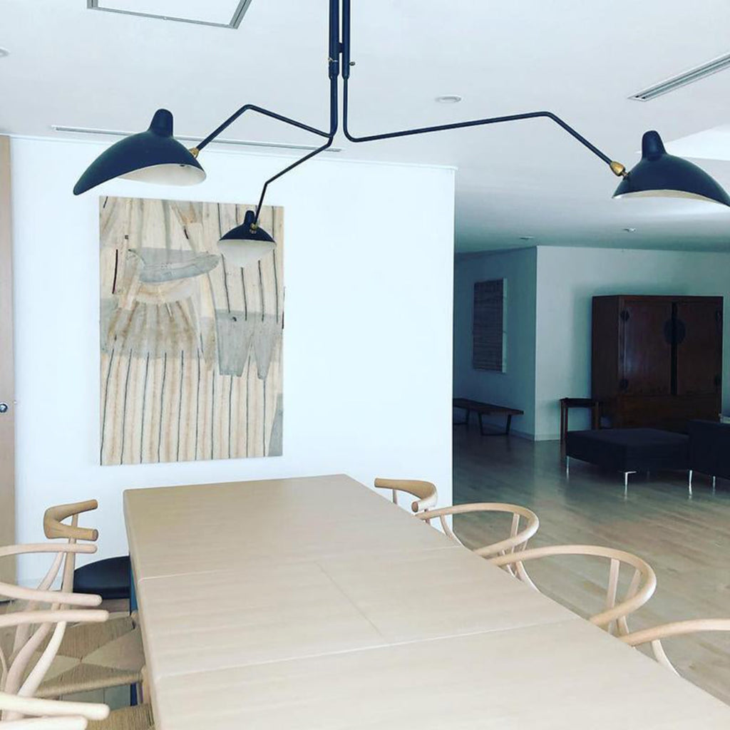 Modern Linear Metal Ceiling Light With Adjustable Color Temperature — Greenwich Home & Living