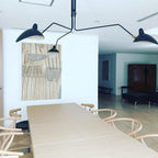 Modern Linear Metal Ceiling Light With Adjustable Color Temperature — Greenwich Home & Living