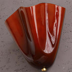 Retro Glass Wall Light With Warm Glow for Living Room and Hallway — Greenwich Home & Living