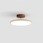 Retro Metal Semi-Flush Mount Ceiling Light With Three-Color Light — Greenwich Home & Living