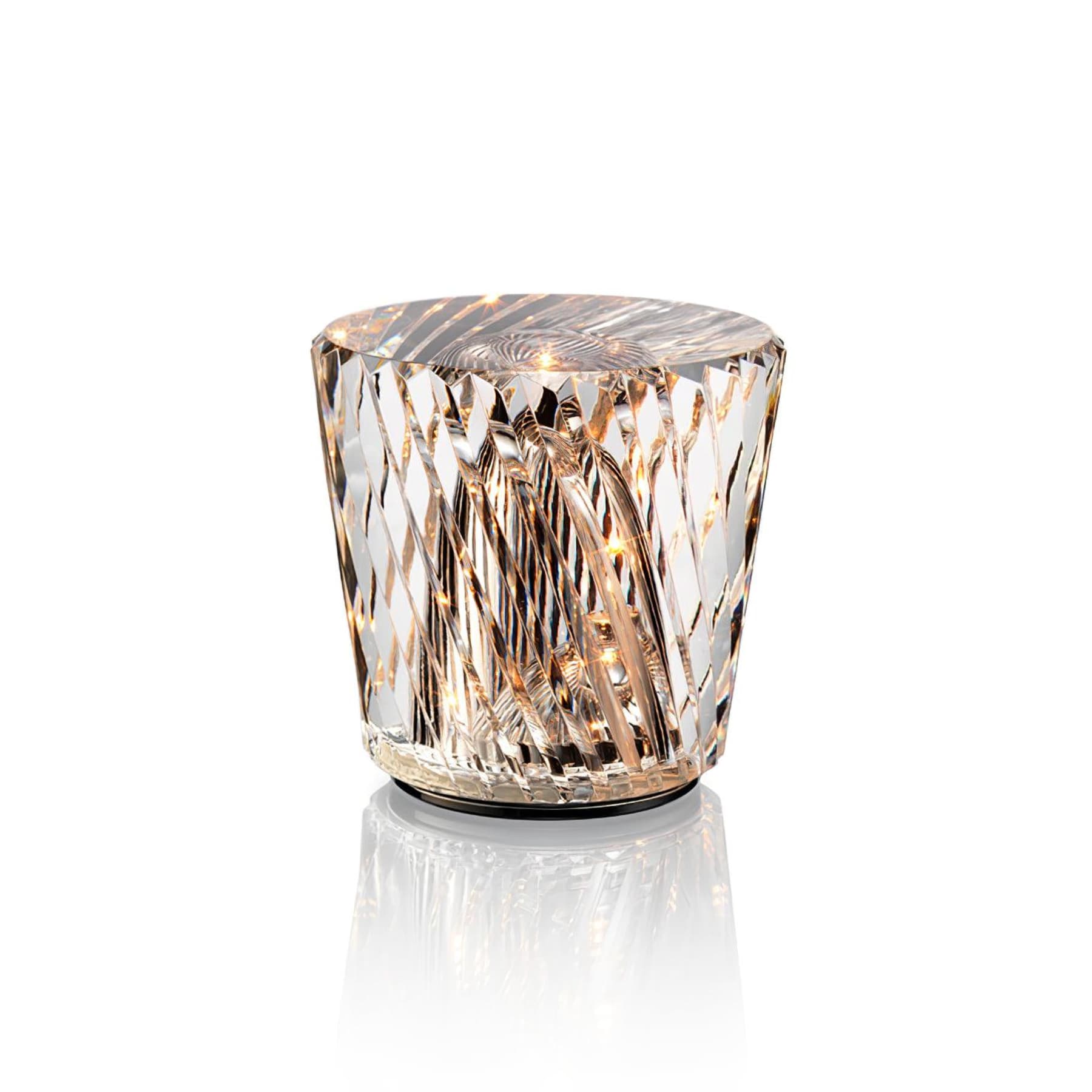 Modern Crystal Table Lamp With Warm Glow For Living Room and Bedroom — Greenwich Home & Living