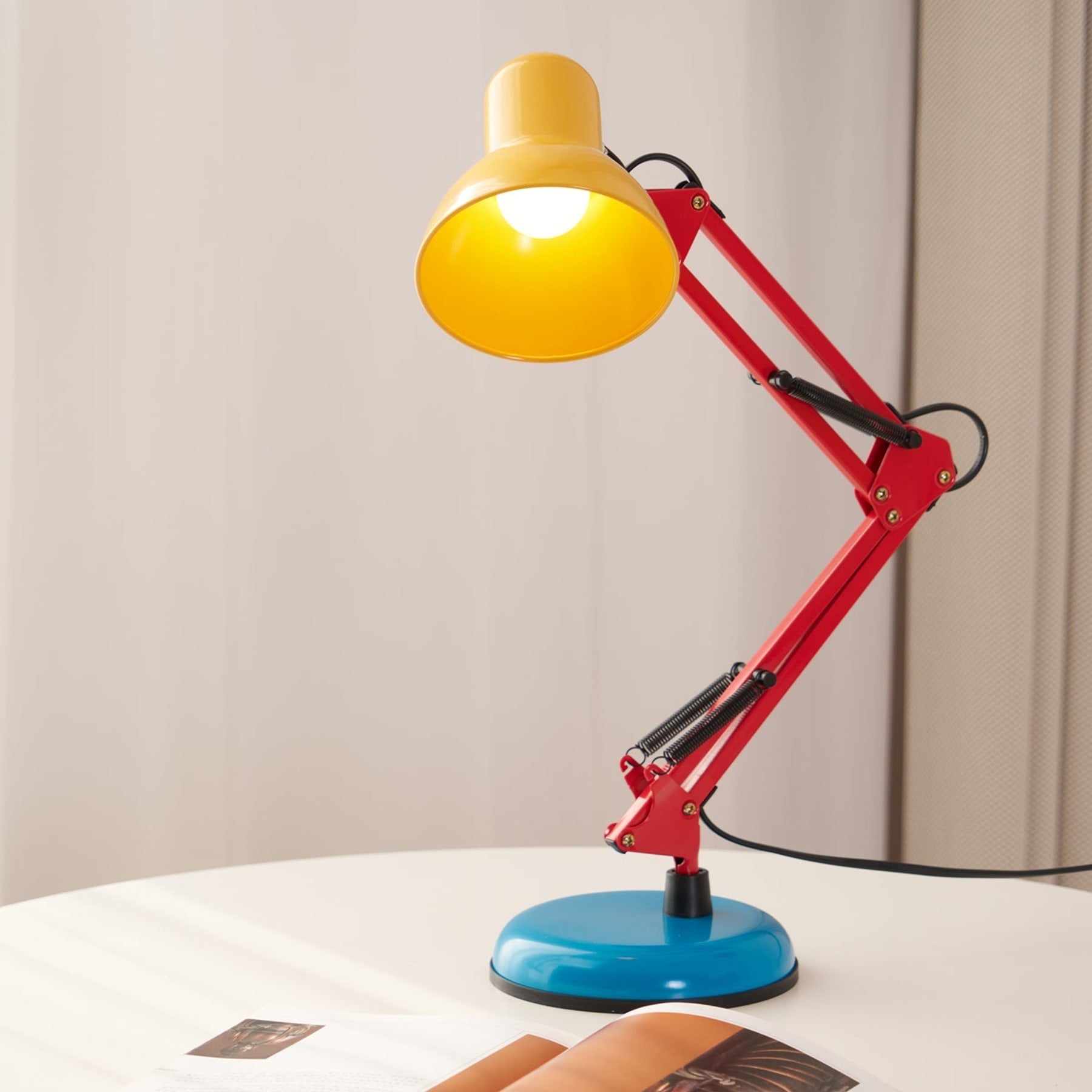 Retro Metal Table Lamp for Home Office and Bedroom — Greenwich Home & Living