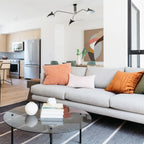Modern Linear Metal Ceiling Light With Adjustable Color Temperature — Greenwich Home & Living