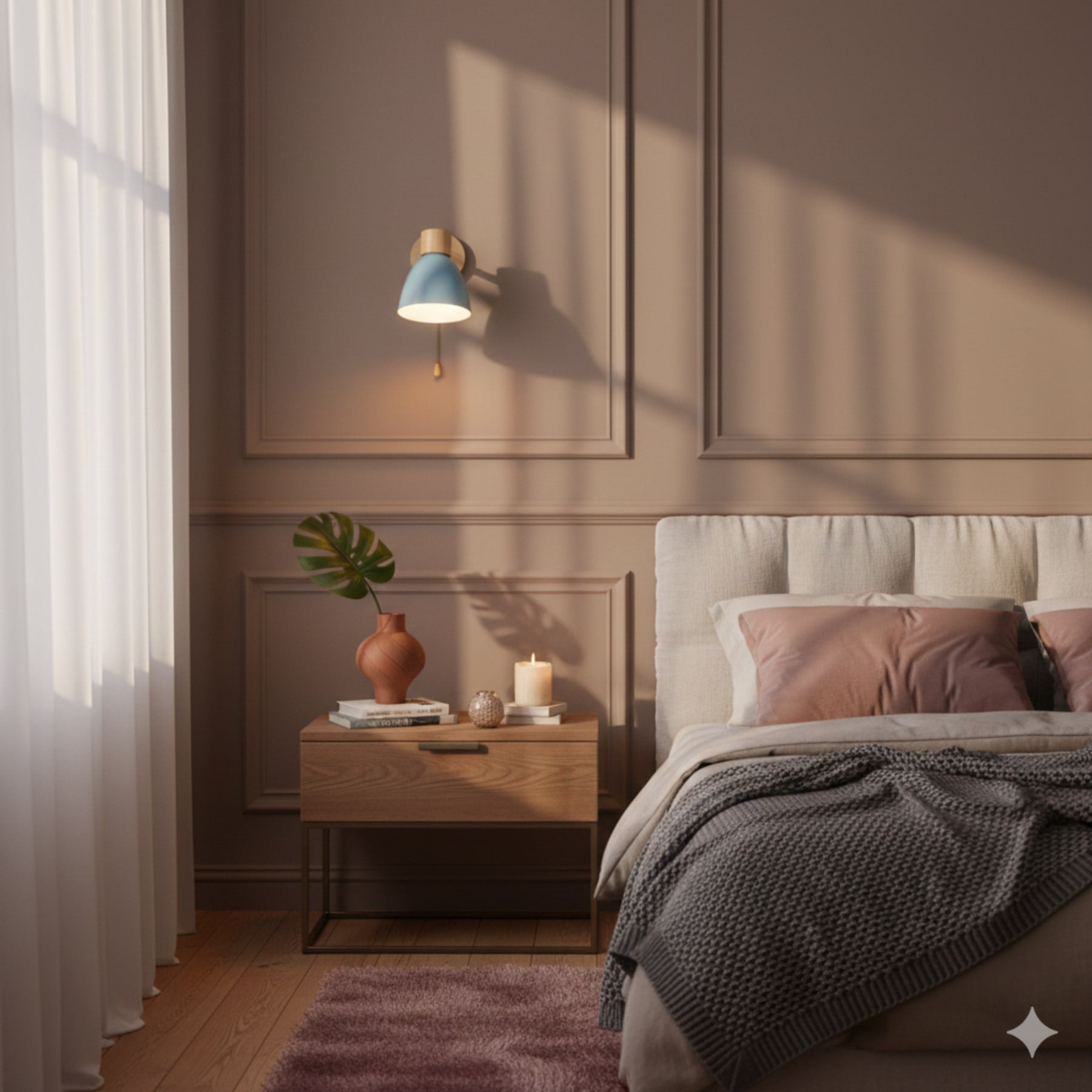Scandinavian Wood Wall Light for Living Room and Bedroom — Greenwich Home & Living
