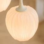 Retro Metal and Glass Chandelier With Selectable Color Light for Living and Dining Rooms — Greenwich Home & Living
