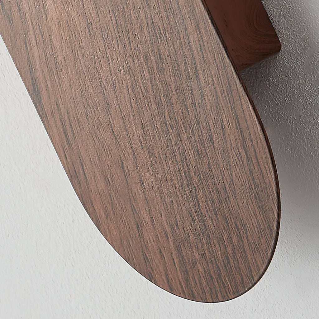 Minimalist Wood Wall Light With Tri-Color Changing Glow — Greenwich Home & Living