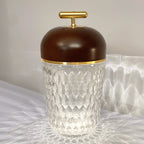 Contemporary Glass Table Lamp With Adjustable Color Temperature — Greenwich Home & Living