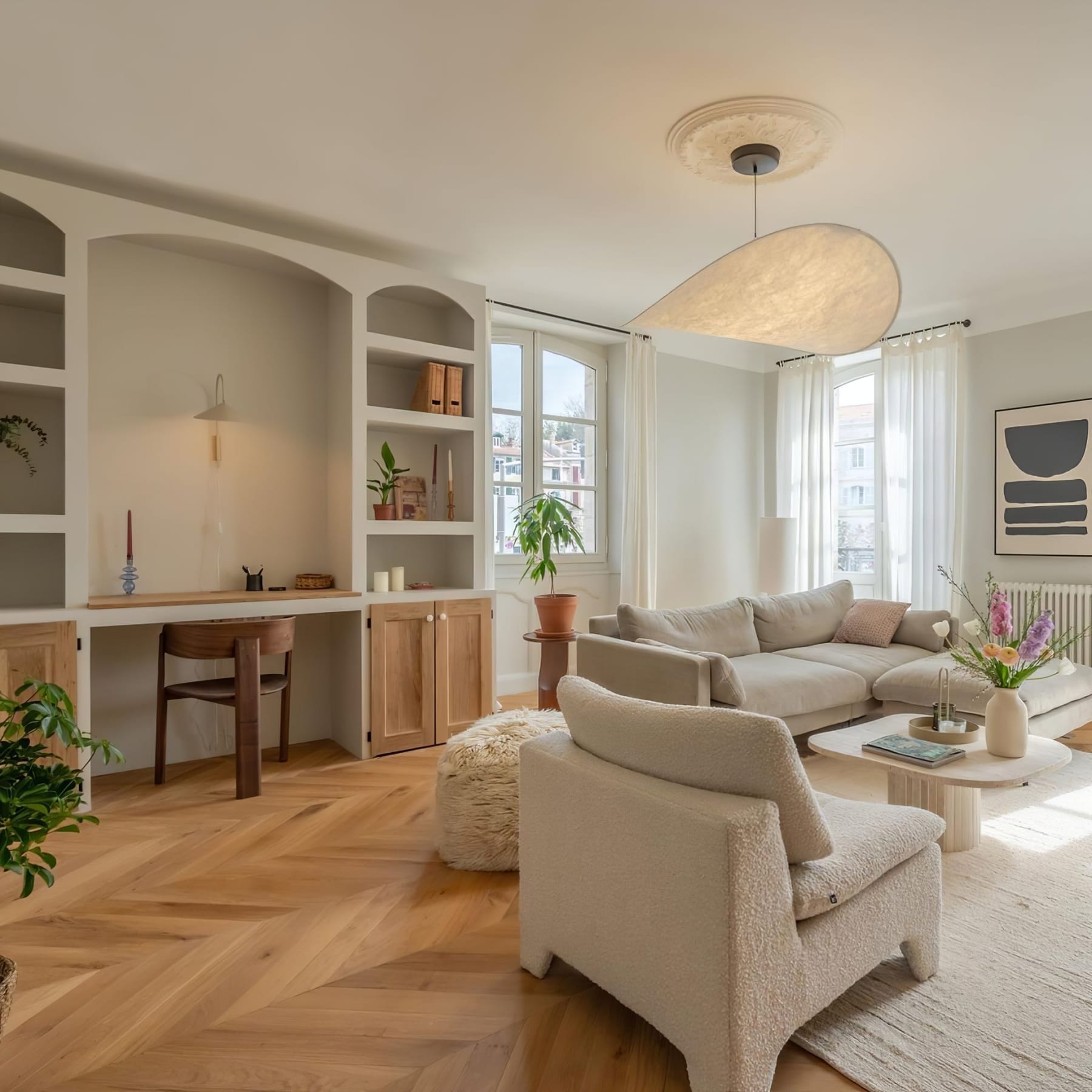 Minimalist Pendant Light With Stepless Dimming for Living and Dining Rooms — Greenwich Home & Living