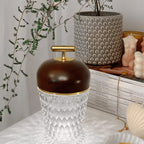 Contemporary Glass Table Lamp With Adjustable Color Temperature — Greenwich Home & Living