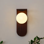 Minimalist Wood Wall Light With Tri-Color Changing Glow — Greenwich Home & Living