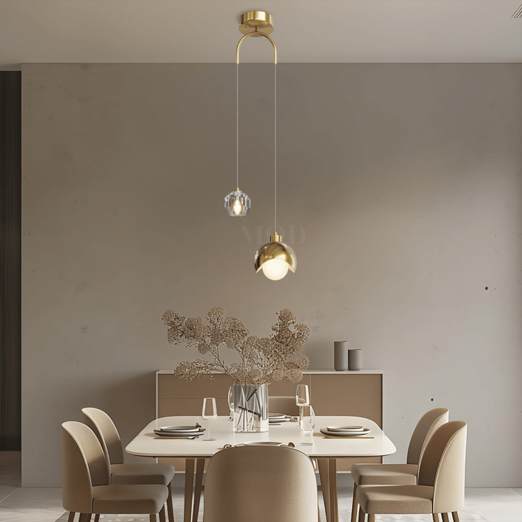 Modern Metal Pendant Light for Dining Room and Kitchen — Greenwich Home & Living