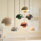 Modern Metal Pendant Light With Adjustable Color Temperature — Greenwich Home & Living