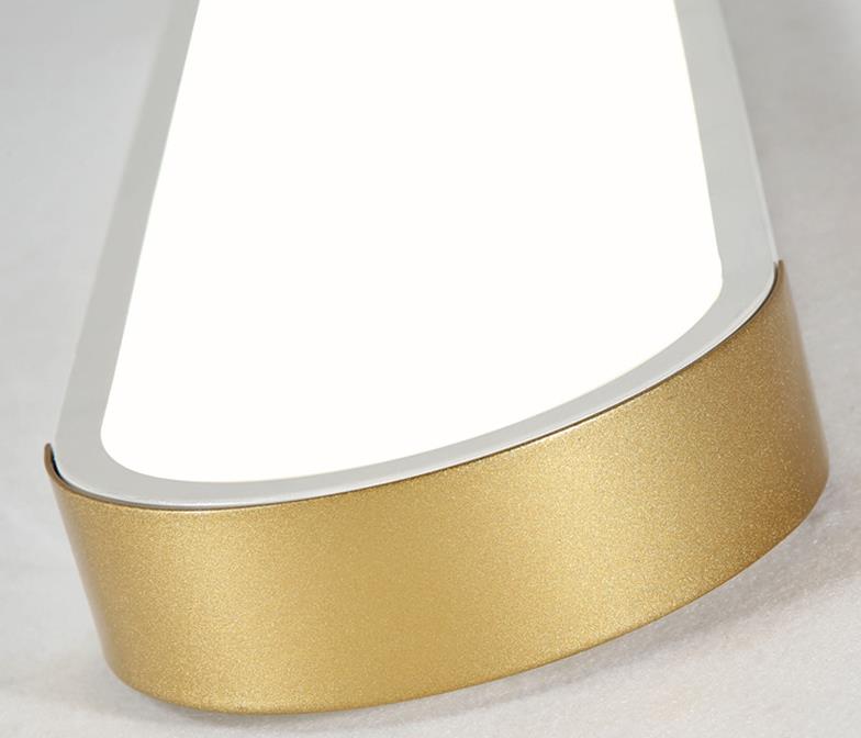 Modern Linear Metal Flush Mount Ceiling Light With Dimmable Remote — Greenwich Home & Living