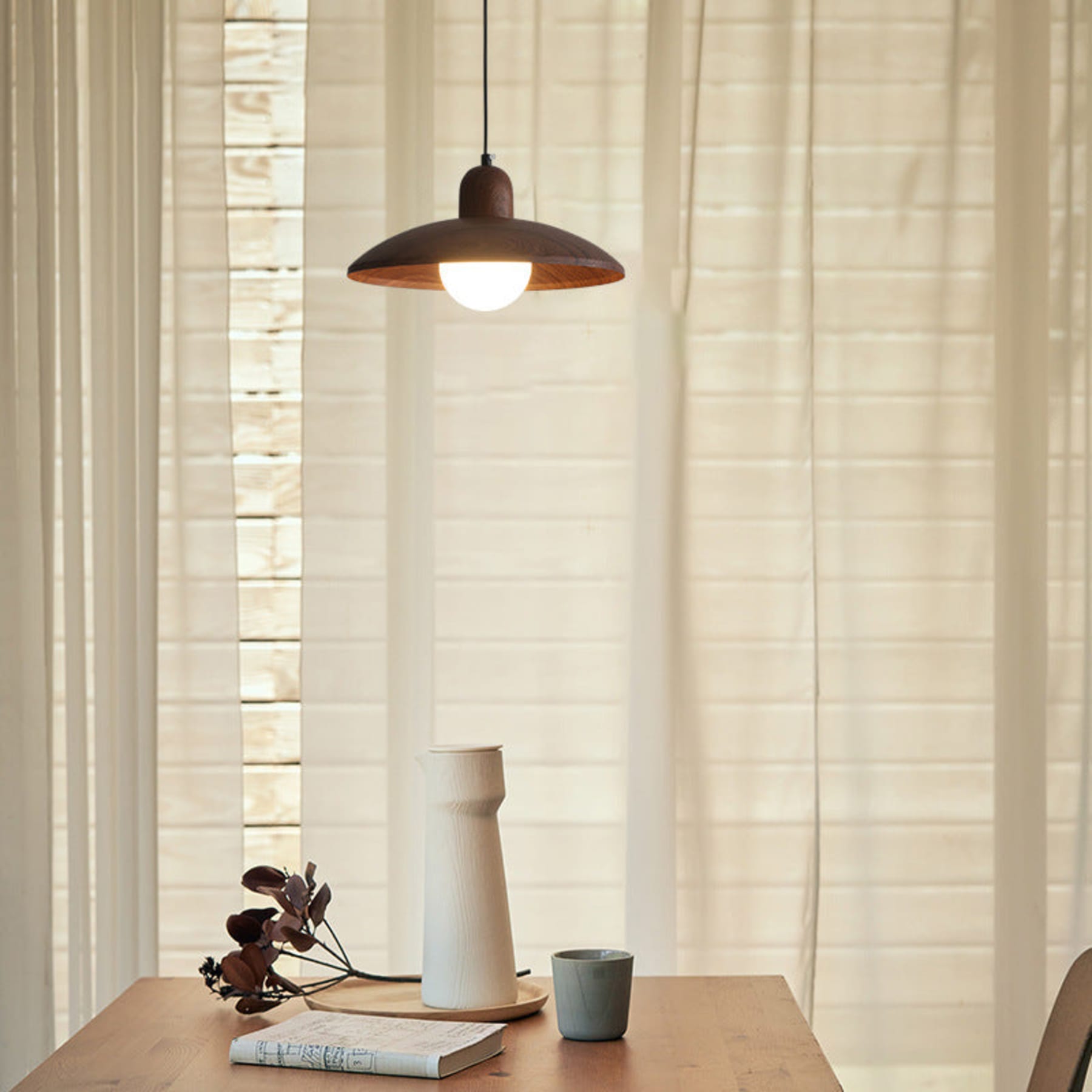 Scandinavian Wrought Iron Pendant Light With Tri-Color Lighting for Dining Room — Greenwich Home & Living