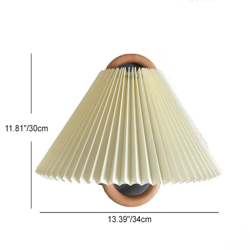 Modern Wood Wall Sconce With Warm LED Glow — Greenwich Home & Living