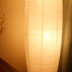 Modern Paper Floor Lamp With Three-Color Glow — Greenwich Home & Living