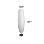 Modern Paper Floor Lamp With Three-Color Glow — Greenwich Home & Living
