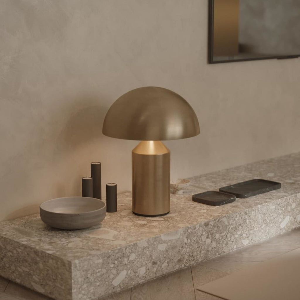 Modern Metal Table Lamp With Adjustable Color Temperature — Greenwich Home & Living