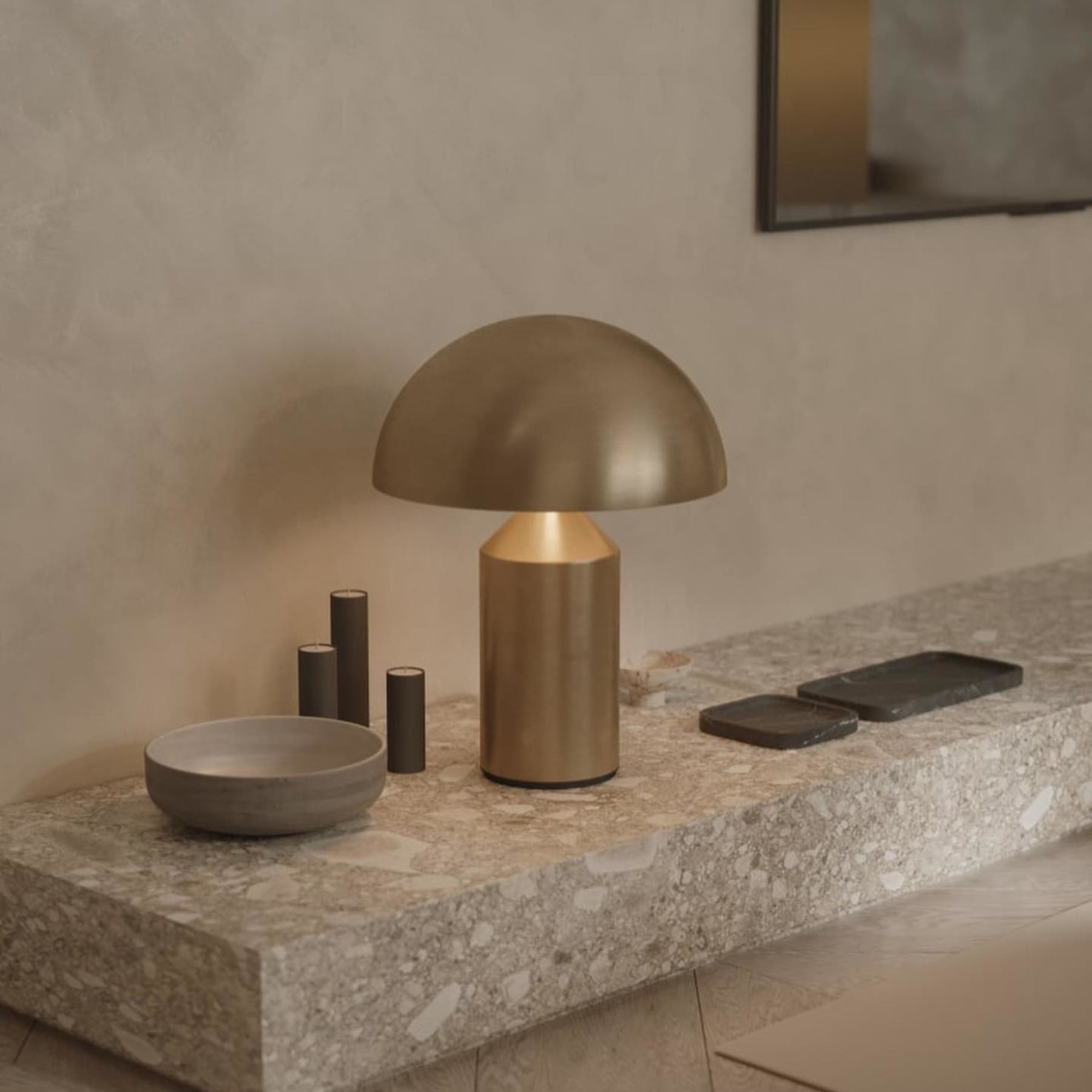 Modern Metal Table Lamp With Adjustable Color Temperature — Greenwich Home & Living