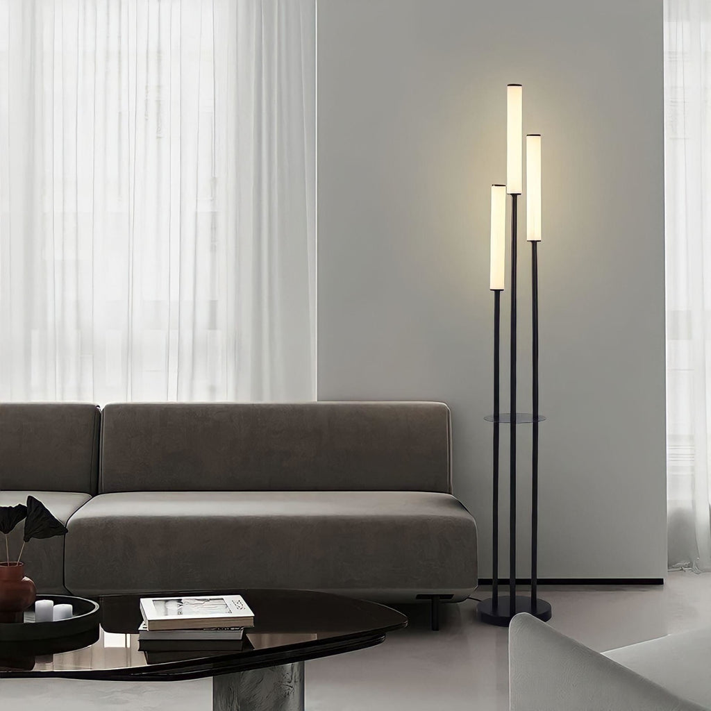 Minimalist Metal Floor Lamp for the Living Room — Greenwich Home & Living