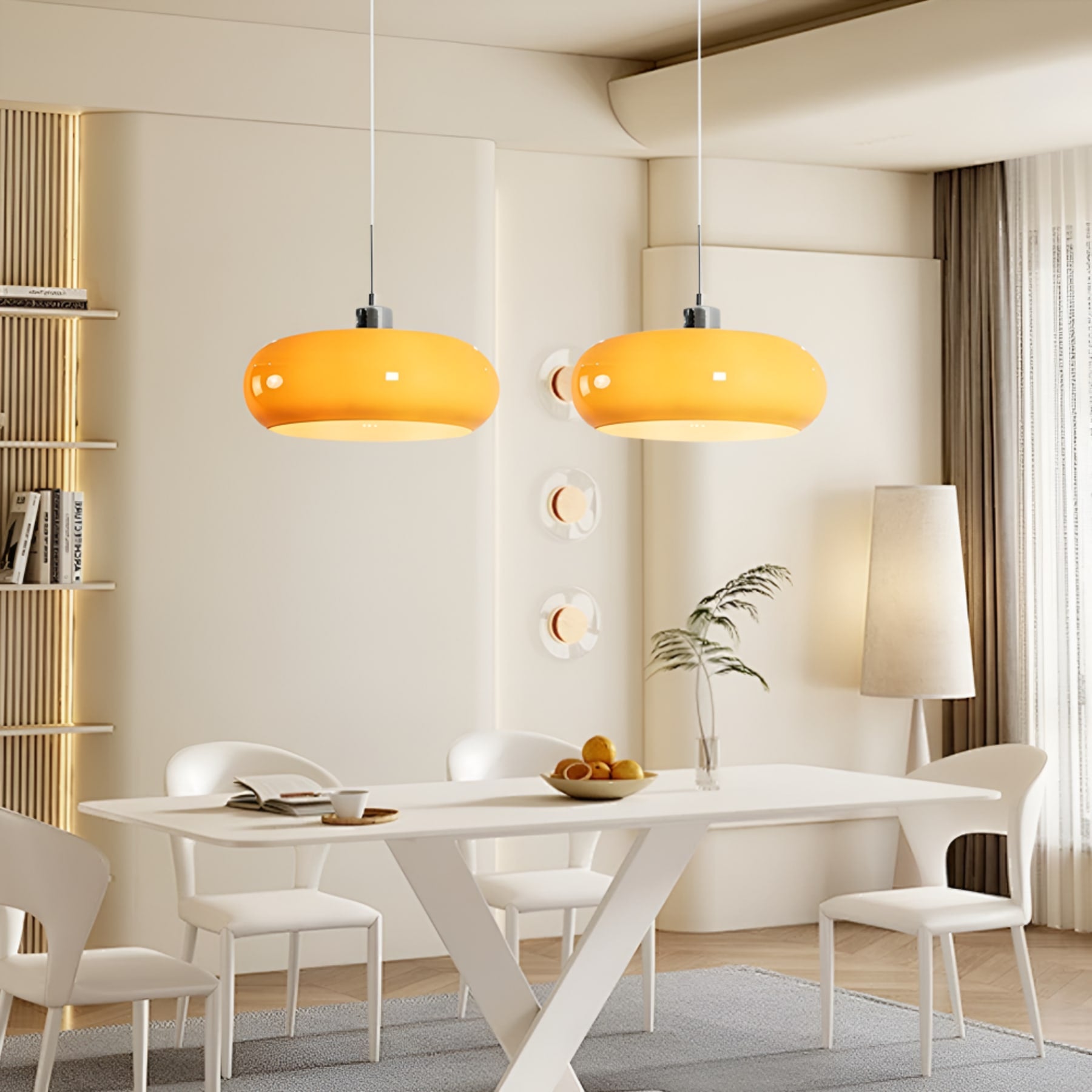 Retro Glass Pendant Light for Living and Dining Rooms — Greenwich Home & Living
