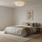 Minimalist Flush Mount Ceiling Light With Tri-Color Light Living Room — Greenwich Home & Living