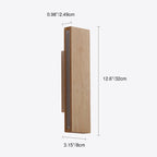 Scandinavian Wood Wall Sconce for Living Room and Bedroom — Greenwich Home & Living