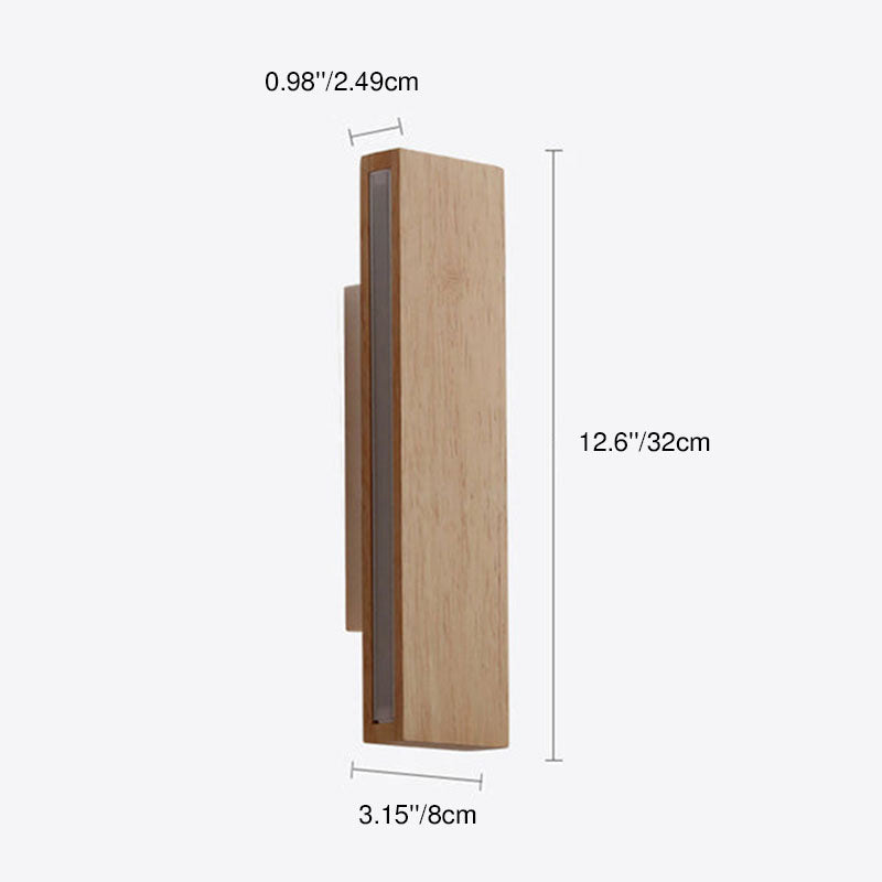 Scandinavian Wood Wall Sconce for Living Room and Bedroom — Greenwich Home & Living