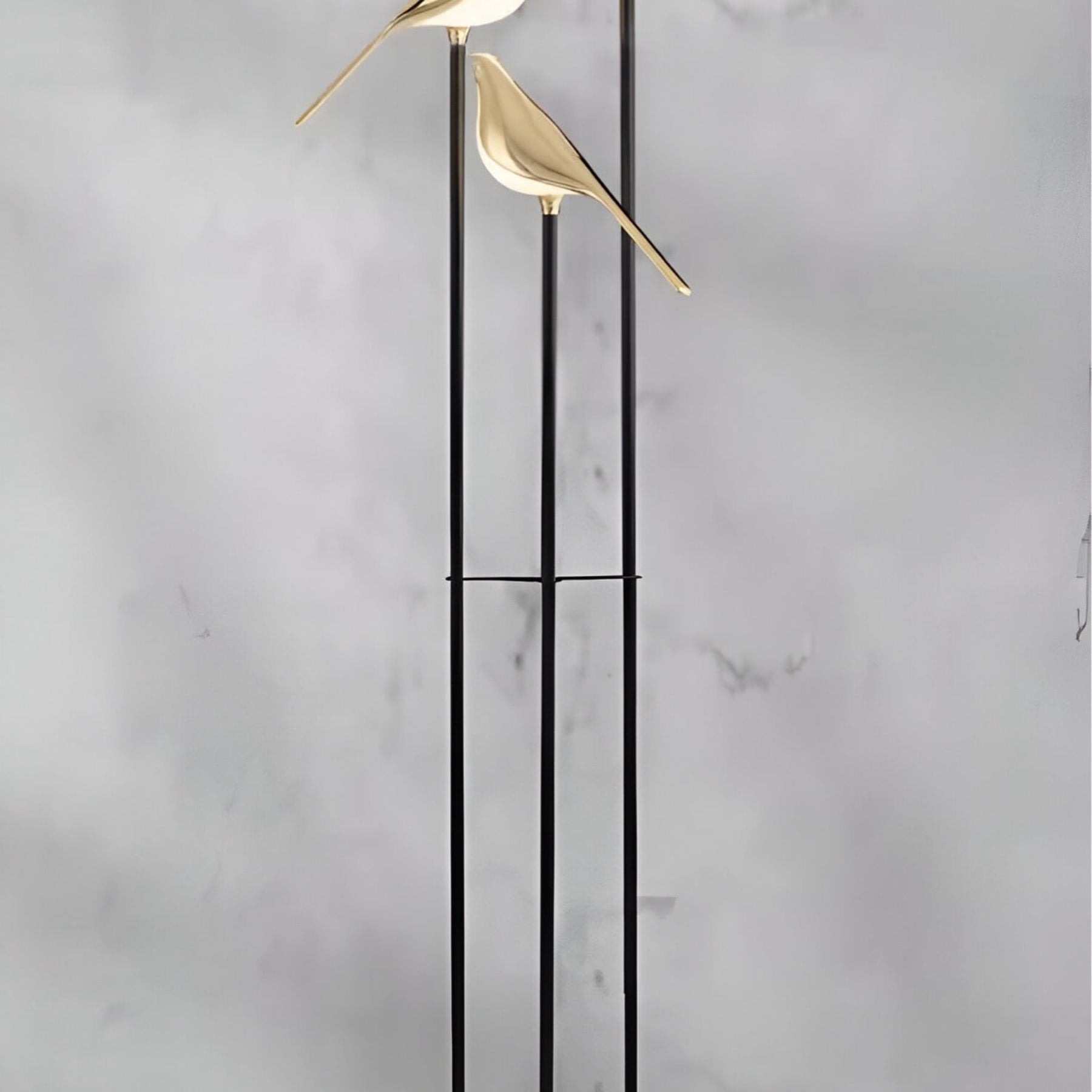 Contemporary Metal Floor Lamp With Adjustable Color Temperature for Living Room — Greenwich Home & Living