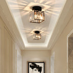 Classic Acrylic Semi-Flush Mount Ceiling Light for Hallway and Bedroom — Greenwich Home & Living