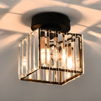 Classic Acrylic Semi-Flush Mount Ceiling Light for Hallway and Bedroom — Greenwich Home & Living