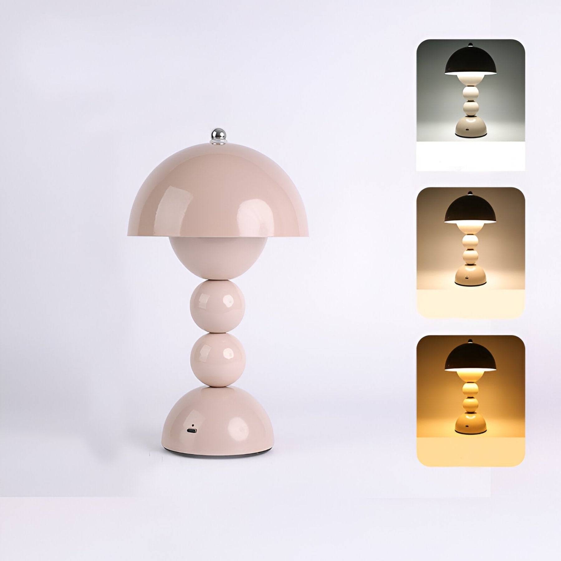 Modern Matte Metal Table Lamp for Living Room and Bedroom — Greenwich Home & Living