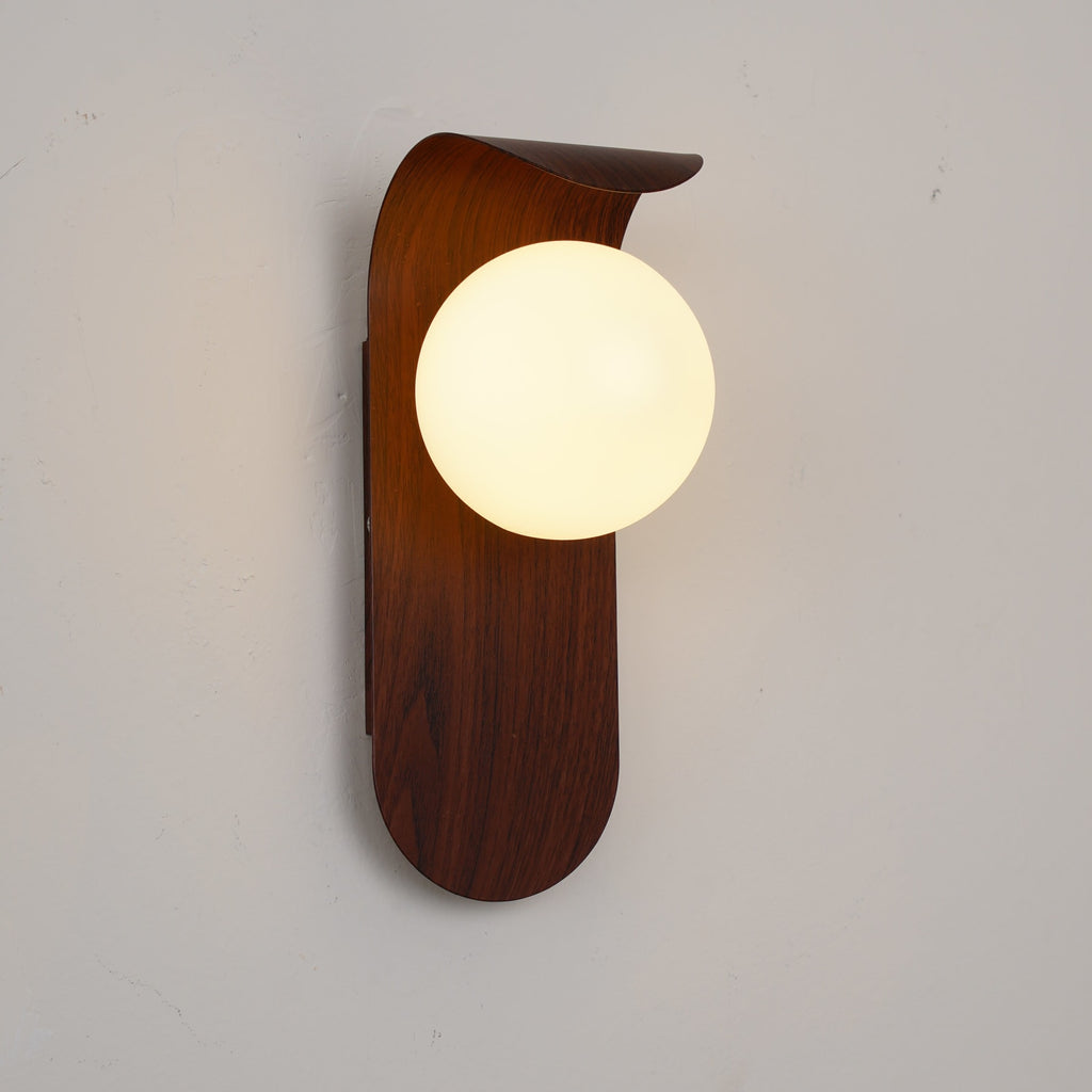 Minimalist Wood Wall Light With Tri-Color Changing Glow — Greenwich Home & Living