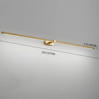 Minimalist Metal Wall Light With Adjustable Color Temperature — Greenwich Home & Living