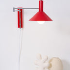 Retro Metal Wall Light With Tri-Color Lighting for Bedroom — Greenwich Home & Living