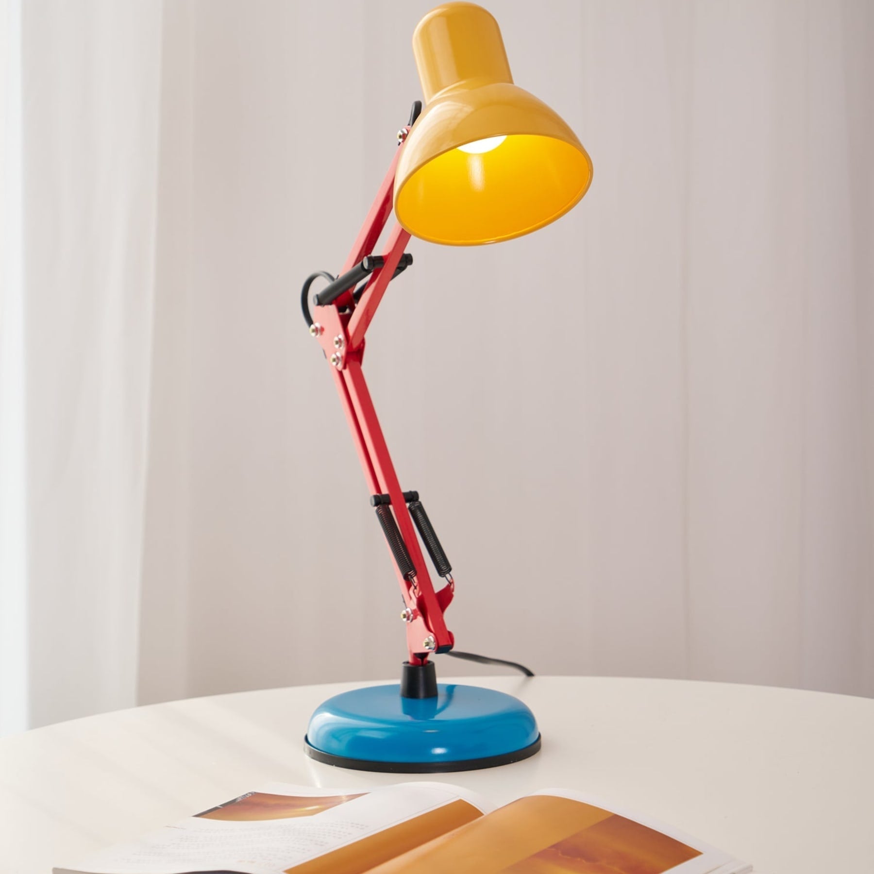 Retro Metal Table Lamp for Home Office and Bedroom — Greenwich Home & Living