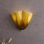 Retro Glass Wall Light With Warm Glow for Living Room and Hallway — Greenwich Home & Living