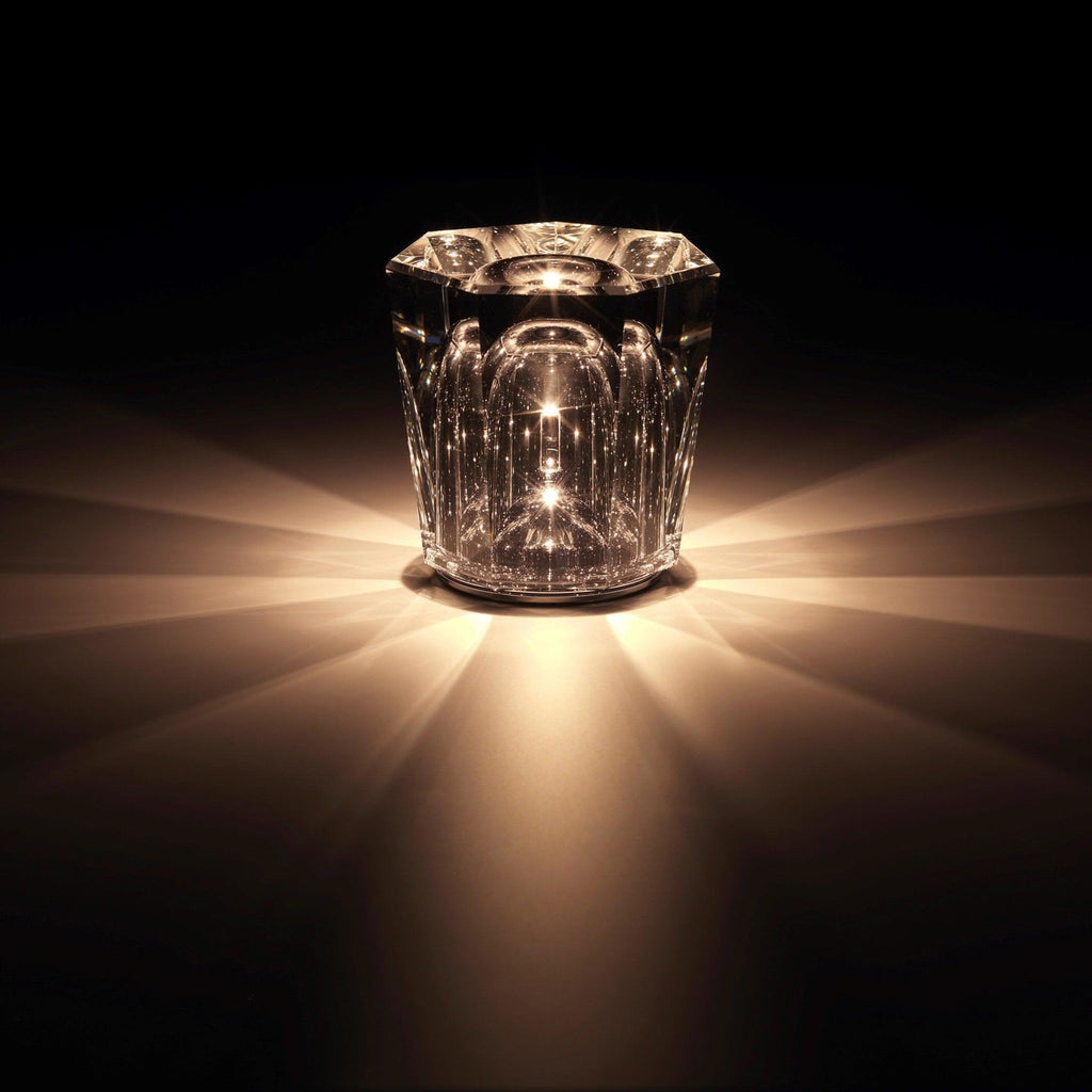 Modern Crystal Table Lamp With Warm Glow For Living Room and Bedroom — Greenwich Home & Living